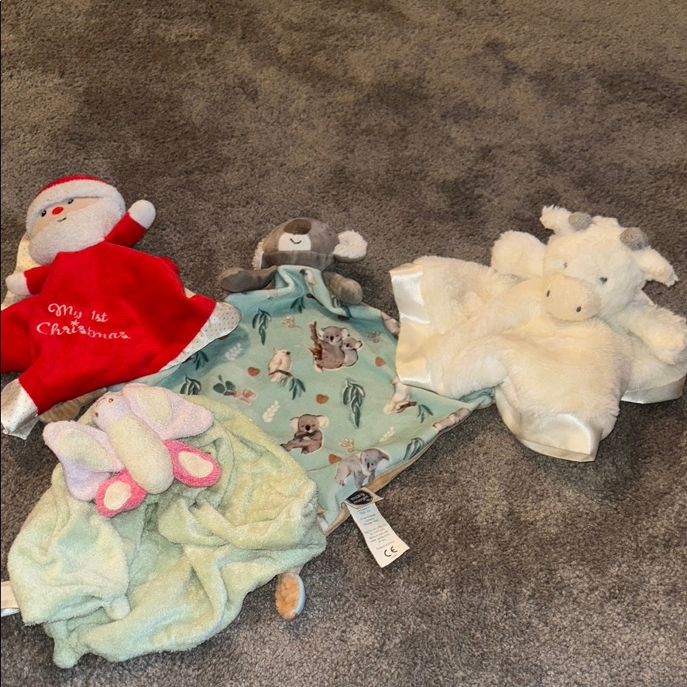 Adorable Baby Plush Toy Set